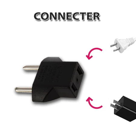 2 Pin Travel Adapter