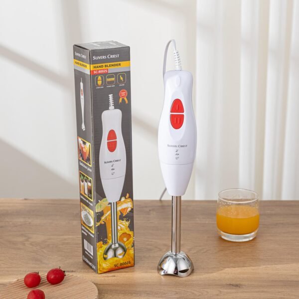 Electric Food Vegetable Blender 300w Handheld Home Use 4 Blades Hand Mixer for Kitchen Fast Easy Clean Blender