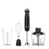 Handheld Hand Blender 1000W Immersion Blender Mixer with Attachments: Stainless Steel Blade With 6 in 1 Hand Blender