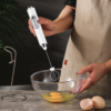 Electric Milk Foam Portable Egg Beater Handheld Coffee Egg Beater Foam Mixer Kitchen Household Milk Foamer