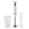 ABS Plastic Electric Handheld Food Mixer Whisk Beater with Dough Hook Accessory and Ejector Button Convenient for Household Use