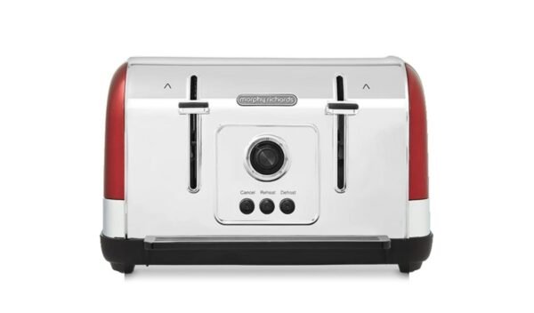 Morphy Richards 240133 Venture 4-Slice Toaster - Red