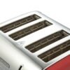 Morphy Richards 240133 Venture 4-Slice Toaster - Red