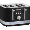 Morphy Richards Illumination 4 Slice Toaster - Black (248020)