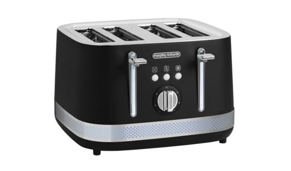 Morphy Richards Illumination 4 Slice Toaster - Black (248020)