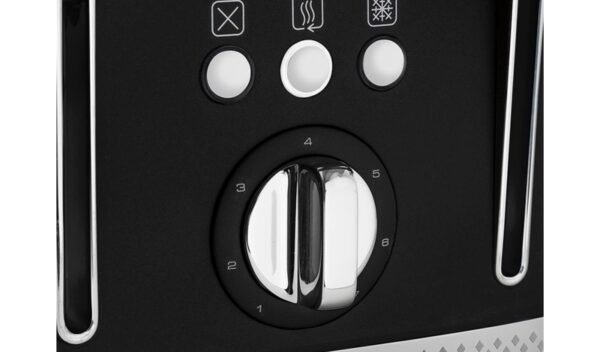 Morphy Richards Illumination 4 Slice Toaster - Black (248020)