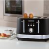 Morphy Richards Illumination 4 Slice Toaster - Black (248020)