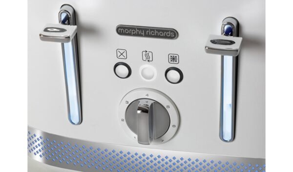 Morphy Richards Illumination 4 Slice Toaster - White (248021)
