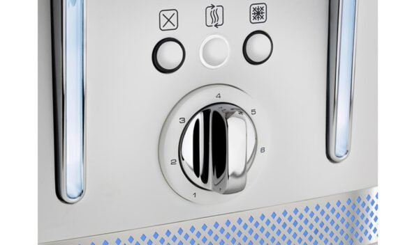 Morphy Richards Illumination 4 Slice Toaster - White (248021)