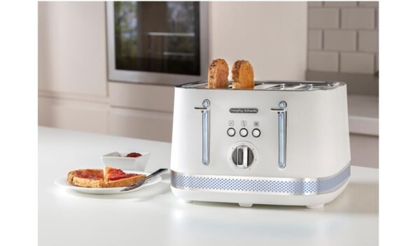 Morphy Richards Illumination 4 Slice Toaster - White (248021)