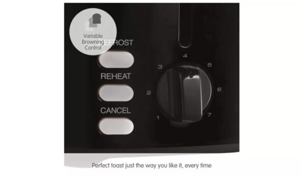 Morphy Richards Equip 2 Slice Toaster - Black (222064)