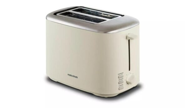 Morphy Richards Equip 2 Slice Toaster - Cream (222065)