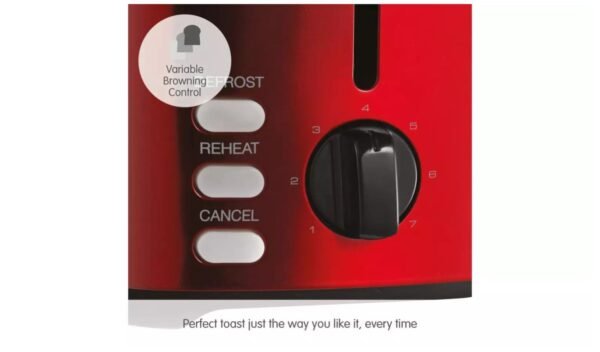 Morphy Richards Equip 2 Slice Toaster - Red (222066)
