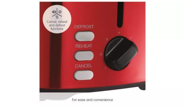 Morphy Richards Equip 2 Slice Toaster - Red (222066)