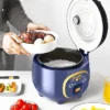 DESSINI ITALY 1.8L Electric Rice Cooker Non Stick Aluminium Inner Pot with Steamer Pengukus Periuk Nasi Elektrik