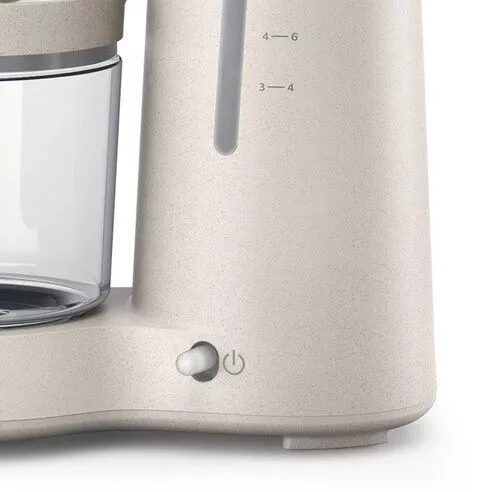 Philips HD5120 00 Filter Coffee Maker Organic 100% Sustainable Drip Stop Shut-Off Function Glass Cream Direct From Korea