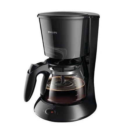 Philips Daily Collection Coffee Maker Machine HD7461 20 1.25L 10~12Cup 1000W Black